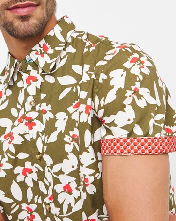 Joe Browns Floral Short Sleeve Shirt Long Length