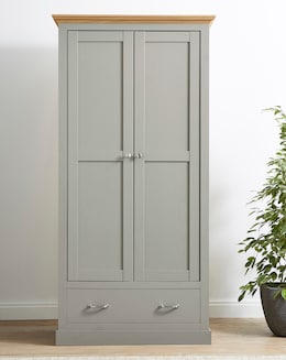 Julipa Ashford 2 Door 1 Drawer Wardrobe