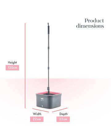 Swan SWFC1002QOCN Lynsey Queen Of Clean Turbo Spin Mop