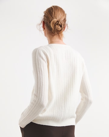 Ribbed Tie Front Cardigan