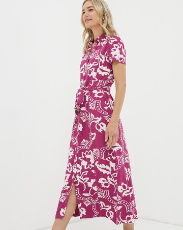 FatFace Aster Floral Midi Dress