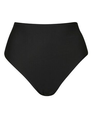 Figleaves Smoothing High Waisted Thong - Black