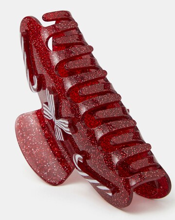 Accessorize Candy Cane Claw Clip