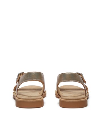 Timberland Calista Bay Gold Metallic Sandals