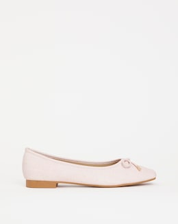 Square Toe Ballerina - Extra Wide Fit (EEE)