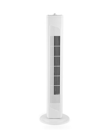 Beldray 32 Inch Tower Fan With Timer White