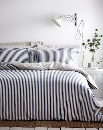 Yard Hebden Stripe 100% Cotton Duvet Set