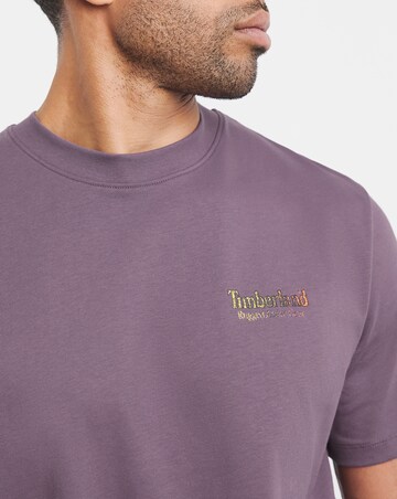 Timberland Active Gear Back Graphic T-Shirt - Purple
