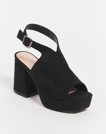 Goldie Scoop Front Shoe Boots - Extra Wide Fit (EEE)