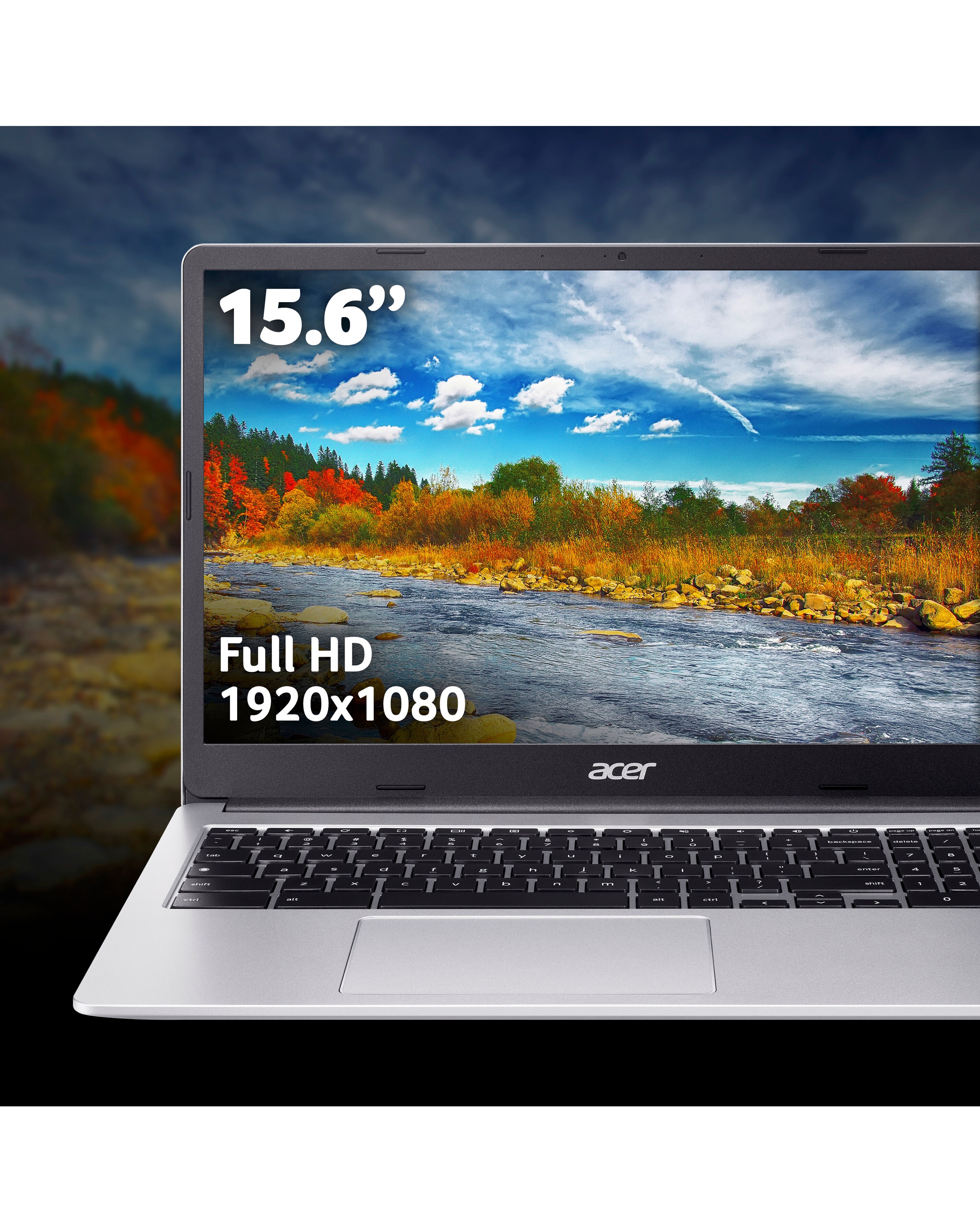 Acer Chromebook 315 - 15.6in FHD Intel Celeron N4500 8GB 128GB