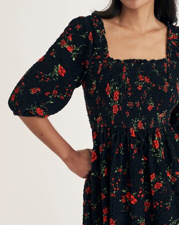 Nobody's Child Elsa Floral Printed Cord Midaxi Dress