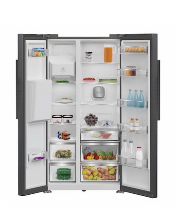 Hotpoint HPG2 6574W XBR5UK Dual No Frost American Fridge Freezer FreshShield
