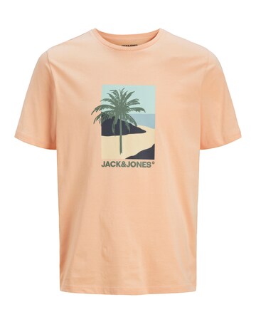 Jack & Jones Barbados Graphic T-Shirt - Peach