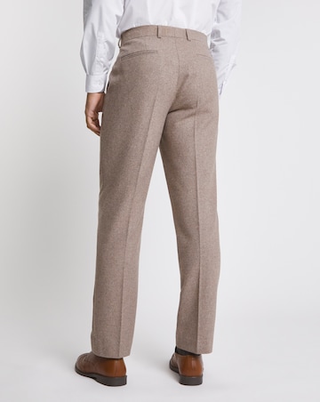 Oatmeal Donegal Regular Fit Suit Trouser