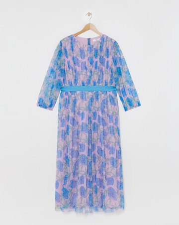 Joanna Hope Mesh Maxi Dress