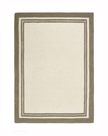 Piper Border Woollen Rug