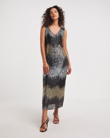 Sequin Slip Dress