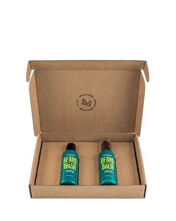 Men Rock Beard Duo Kit- Sicillian Lime Includes Beard Balm And Beard Oil
