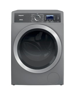 Hotpoint H809ADSGPOWERUK, 10kg, 1400rpm Washing Machine - Silver + Installation