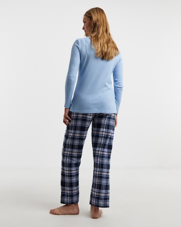 Pretty Secrets Check Henley Pyjama Set