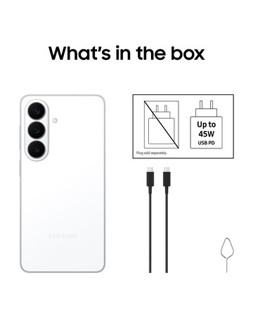 Samsung Galaxy S26 256GB - White