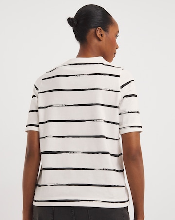 Turned Back Cuff Boxy T