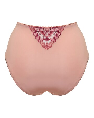 Pour Moi Sofia High Waist Deep Brief Pink/Mulberry