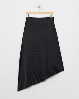 Joanna Hope Asymmetrical Pleated Skirt