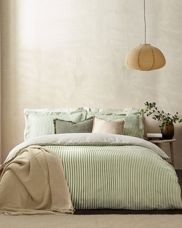 Yard Hebden Stripe 100% Cotton Duvet Set