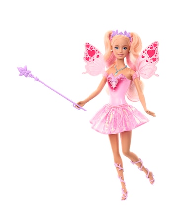 Barbie Fantasy Fairy Doll with Colour-Change Wings and Outfit