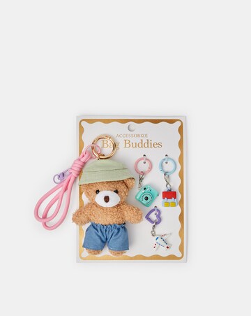 Accessorize Travel Teddy Bag Charm
