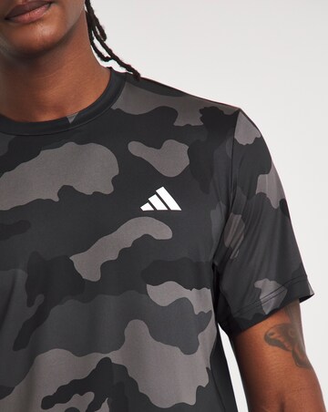 adidas Camo All Over Print T-Shirt