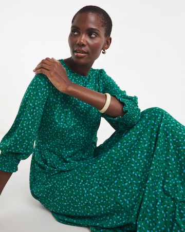 Soft Touch Seam Detail Smock Dress