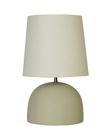 Flat Base Ceramic Table Lamp