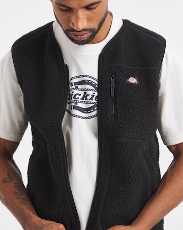 Dickies Mount Hope Fleece Gilet - Black