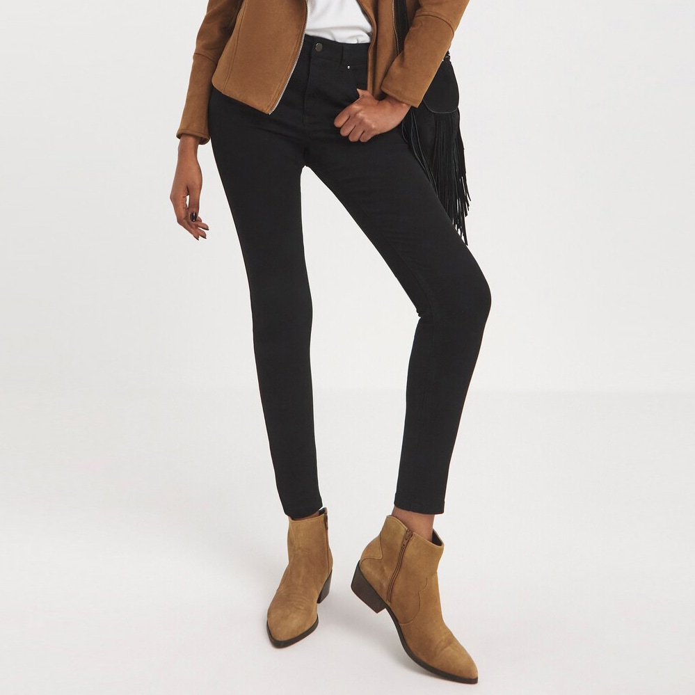 Dark blue skinny jeans