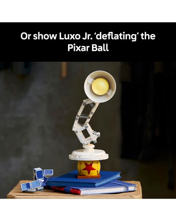 LEGO Ideas Disney Pixar Luxo Jr., Buildable Display Model 21357