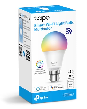 TP-Link Tapo smart Wi-Fi Light multi-color Bulb B22