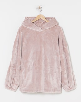 Pretty Secrets Bell Sleeve Fleece Lined Lounge Hoodie