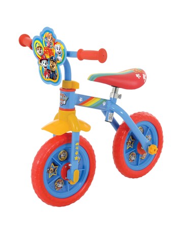 PAW Patrol 2-in-1 10 Inch Training Bike