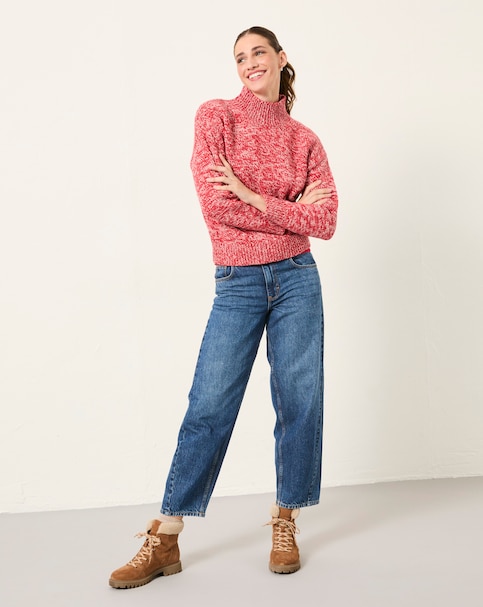 FatFace Casey Twist Roll Neck