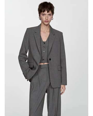 Mango Pin Stripe Blazer