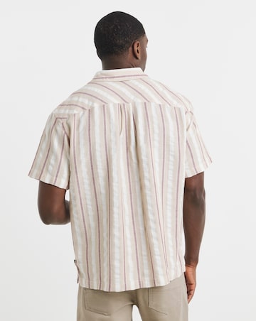 Wrangler Short Sleeve Resort Shirt - Tan