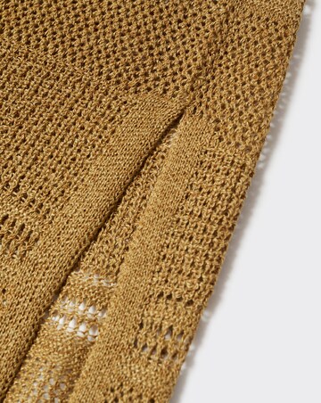 Mango Side Slit Cardigan