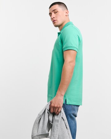 Pure Cotton Pique Polo Long