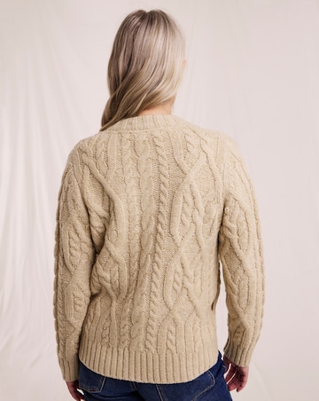 Julipa Cable Knitted Jacket
