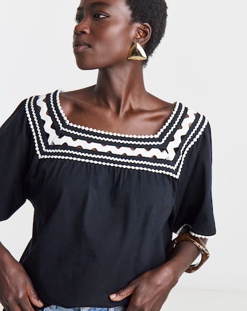 Ric Rac Trim Swing Top