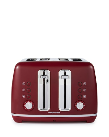 Morphy Richards Accents Pyramid Kettle & Toaster Rhubarb
