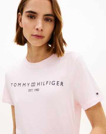 Tommy Hilfiger Logo Short Sleeve Crew Neck