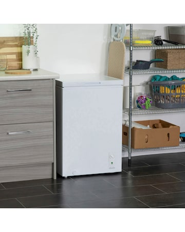 Abode A99CF0E1W Chest Freezer 99L White + Install
